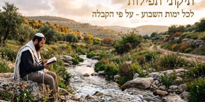 תיקוני תפילות לכל ימות השבוע על פי הקבלה
